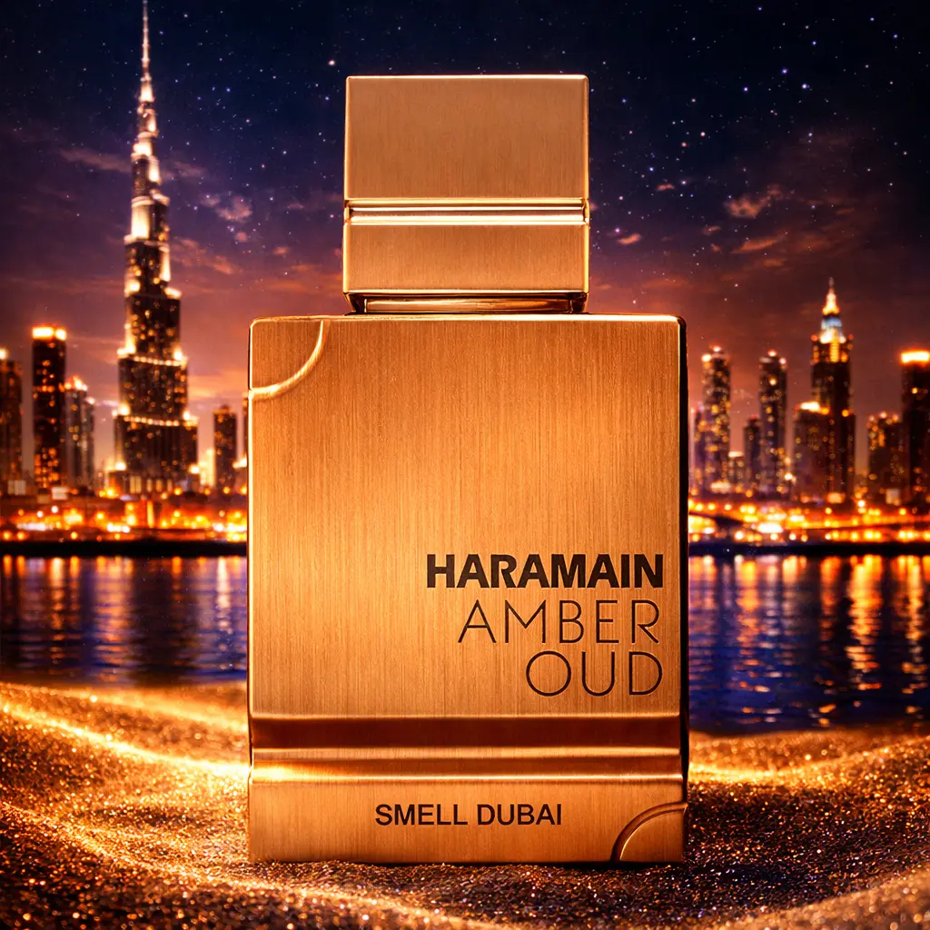 Amber Oud Smell Dubai - Al Haramain - Sample